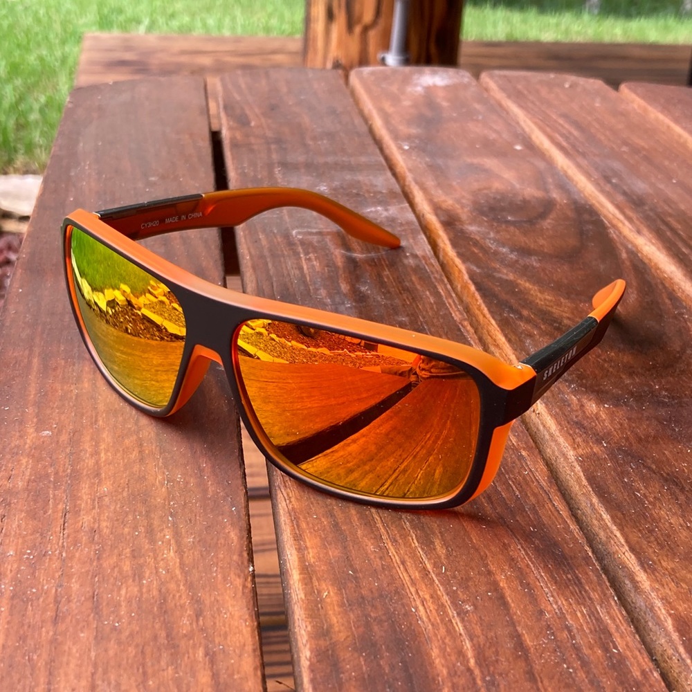 Skeleton Optics Method NP Orange/Black Sunglasses
